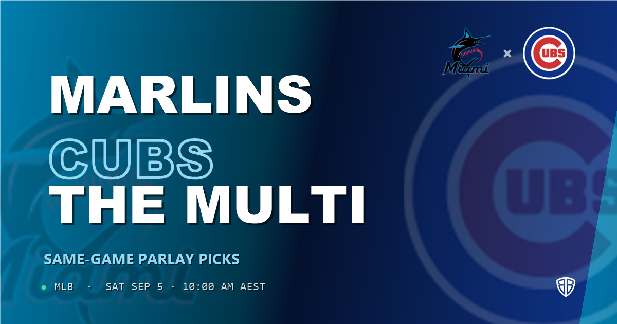 Miami Marlins vs Chicago Cubs Prediction and Same Game Parlay picks, September 6, 2026