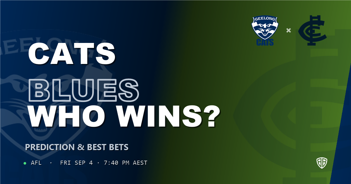 Geelong Cats vs Carlton Blues Prediction & Picks: Stat-Based Insights