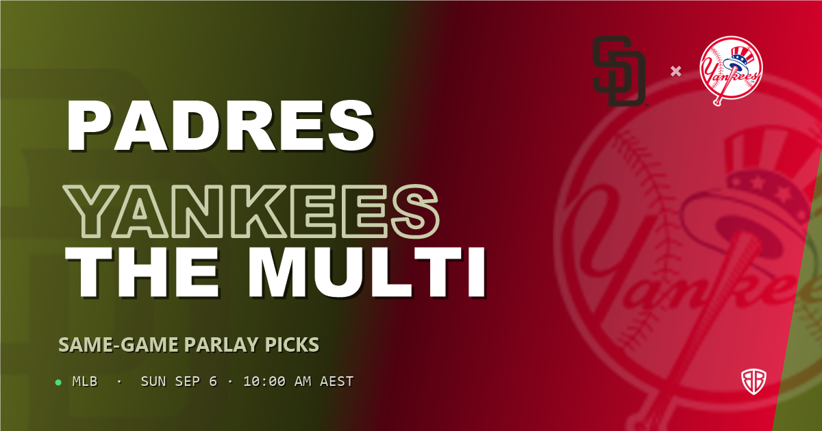 San Diego Padres vs New York Yankees Prediction and Same Game Parlay picks, September 6, 2026