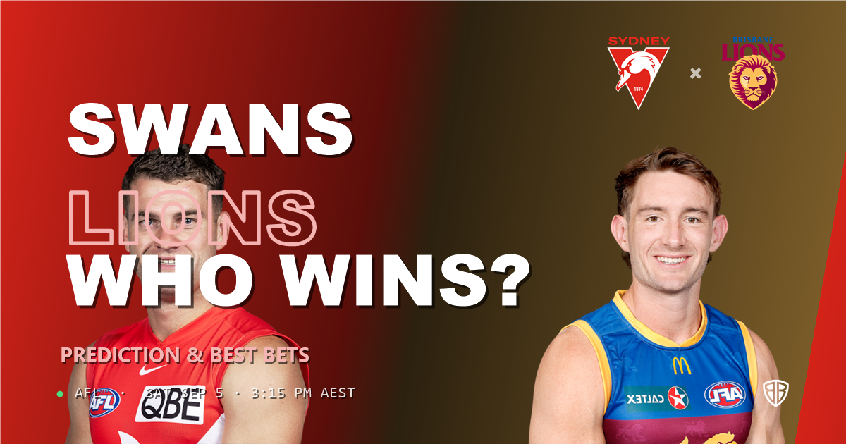 Sydney Swans vs Brisbane Lions Prediction & Picks (Hugh McCluggage Key Factor): Expert Footy Betting Guide