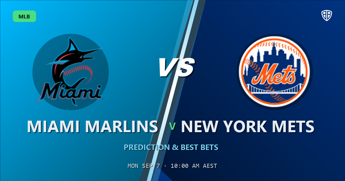 Miami Marlins vs New York Mets Prediction and Picks, September 7, 2026