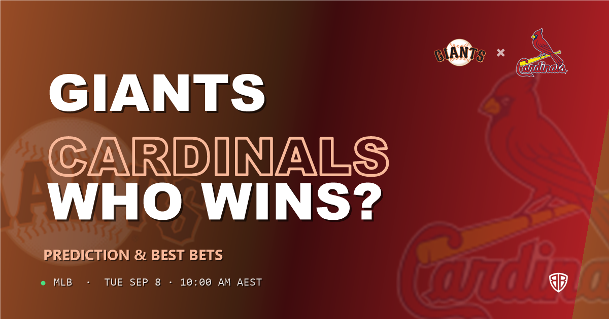 San Francisco Giants vs St. Louis Cardinals Prediction and Picks, September 7, 2026