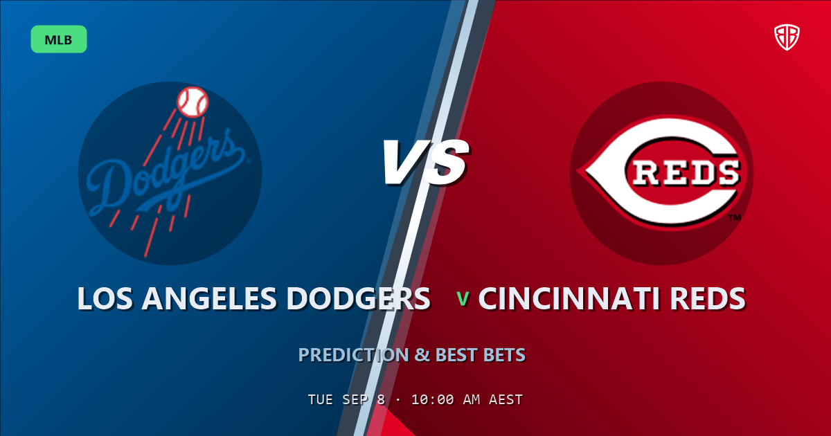 Los Angeles Dodgers vs Cincinnati Reds Prediction and Picks, September 7, 2026