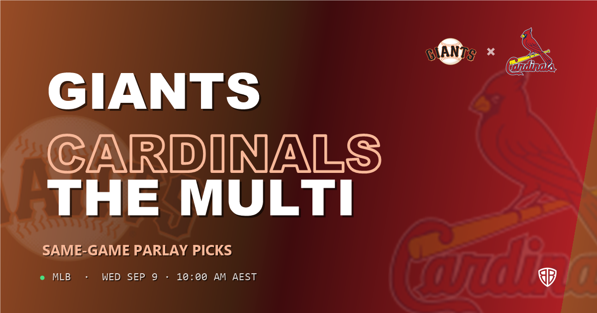 San Francisco Giants vs St. Louis Cardinals Prediction and Same Game Parlay picks, September 8, 2026