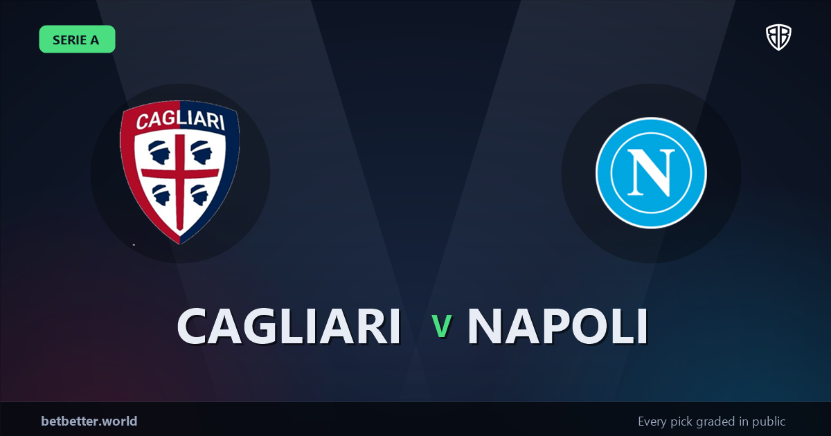Cagliari vs Napoli Prediction & Same Game Parlay picks Top SGP: Analytics Breakdown