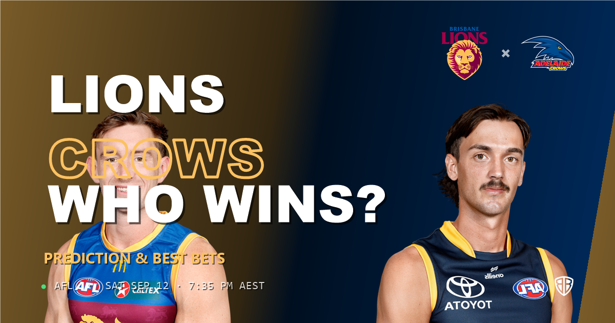Brisbane Lions vs Adelaide Crows Prediction & Picks: Stat-Based Insights