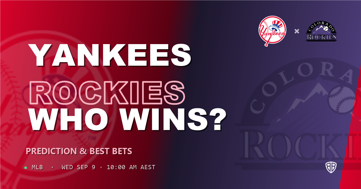 New York Yankees vs Colorado Rockies Prediction and Picks, September 10, 2026