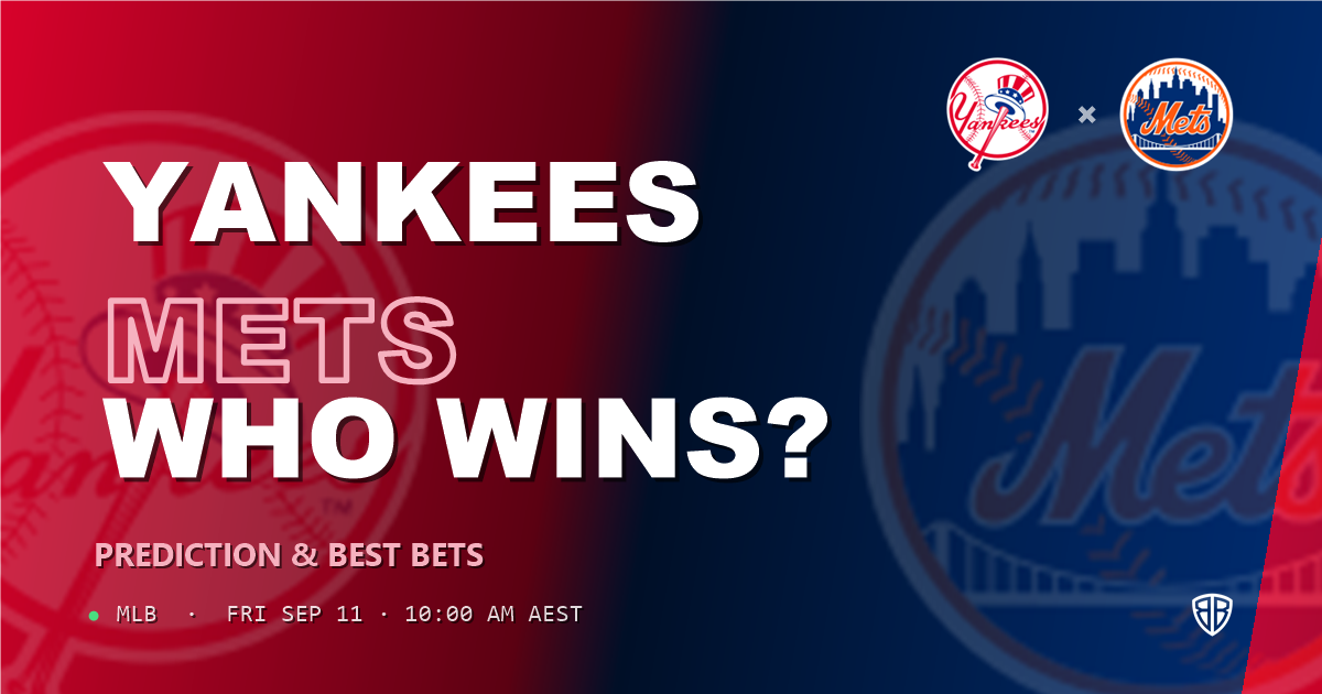 New York Yankees vs New York Mets Prediction and Picks, September 11, 2026