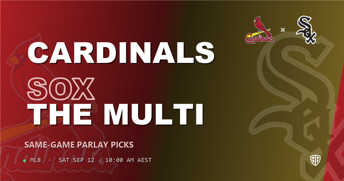 St. Louis Cardinals vs Chicago White Sox Prediction and Same Game Parlay picks, September 12, 2026