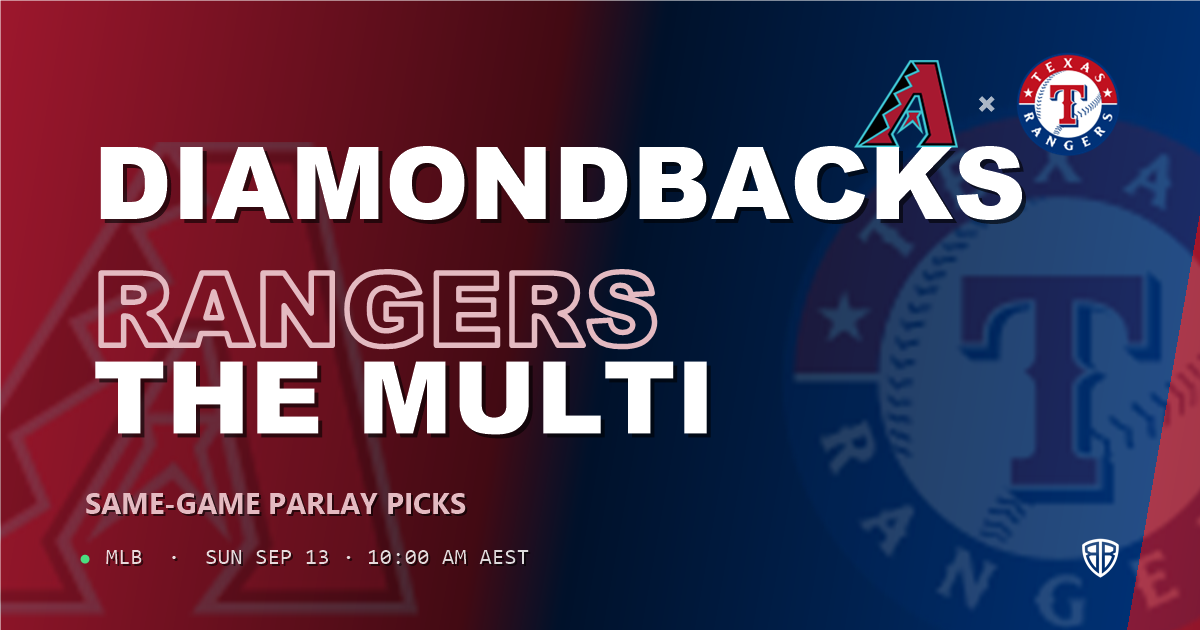 Arizona Diamondbacks vs Texas Rangers Prediction and Same Game Parlay picks, September 12, 2026