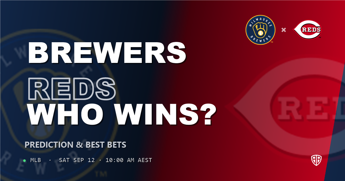 Milwaukee Brewers vs Cincinnati Reds Prediction and Picks, September 12, 2026