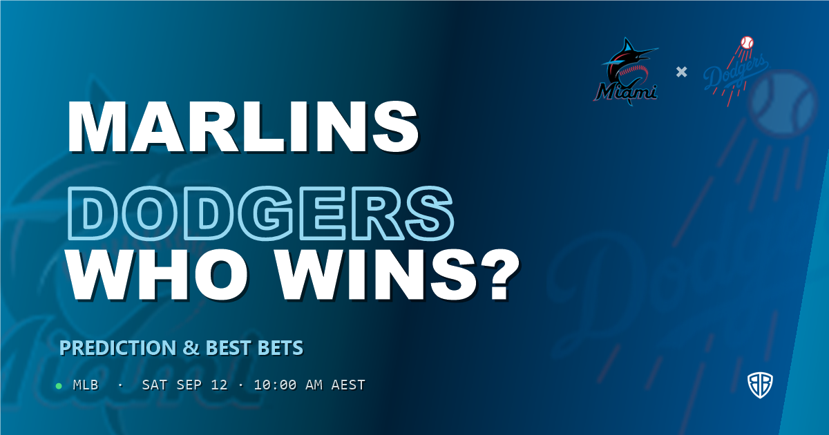 Miami Marlins vs Los Angeles Dodgers Prediction and Picks, September 12, 2026