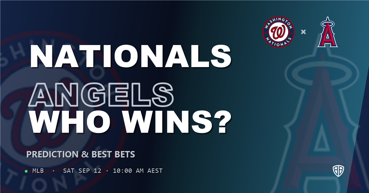 Washington Nationals vs Los Angeles Angels Prediction and Picks, September 12, 2026