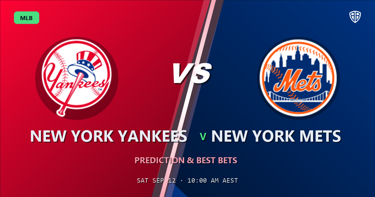 New York Yankees vs New York Mets Prediction and Picks, September 12, 2026