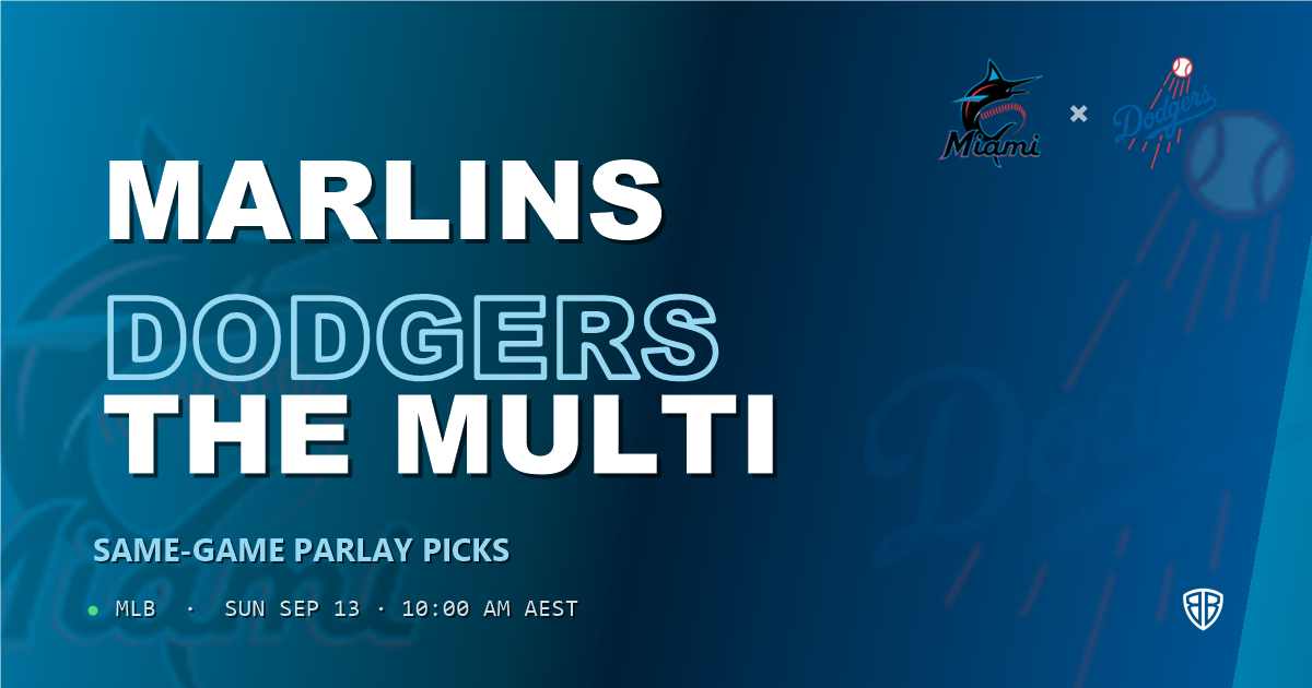 Miami Marlins vs Los Angeles Dodgers Prediction and Same Game Parlay picks, September 13, 2026