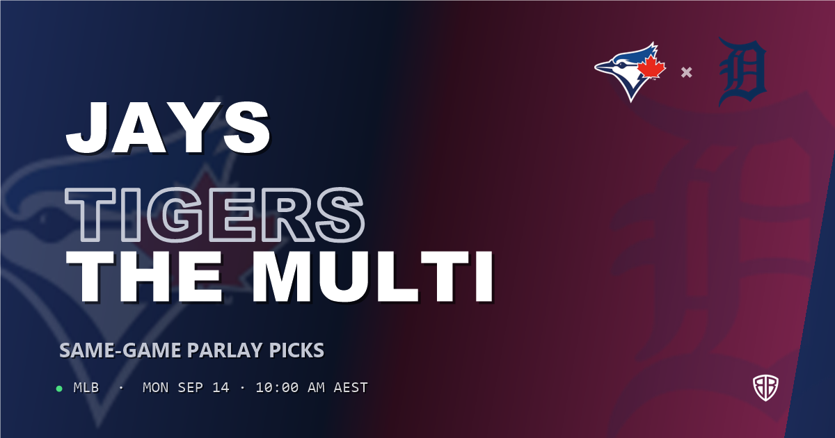 Toronto Blue Jays vs Detroit Tigers Prediction and Same Game Parlay picks, September 14, 2026