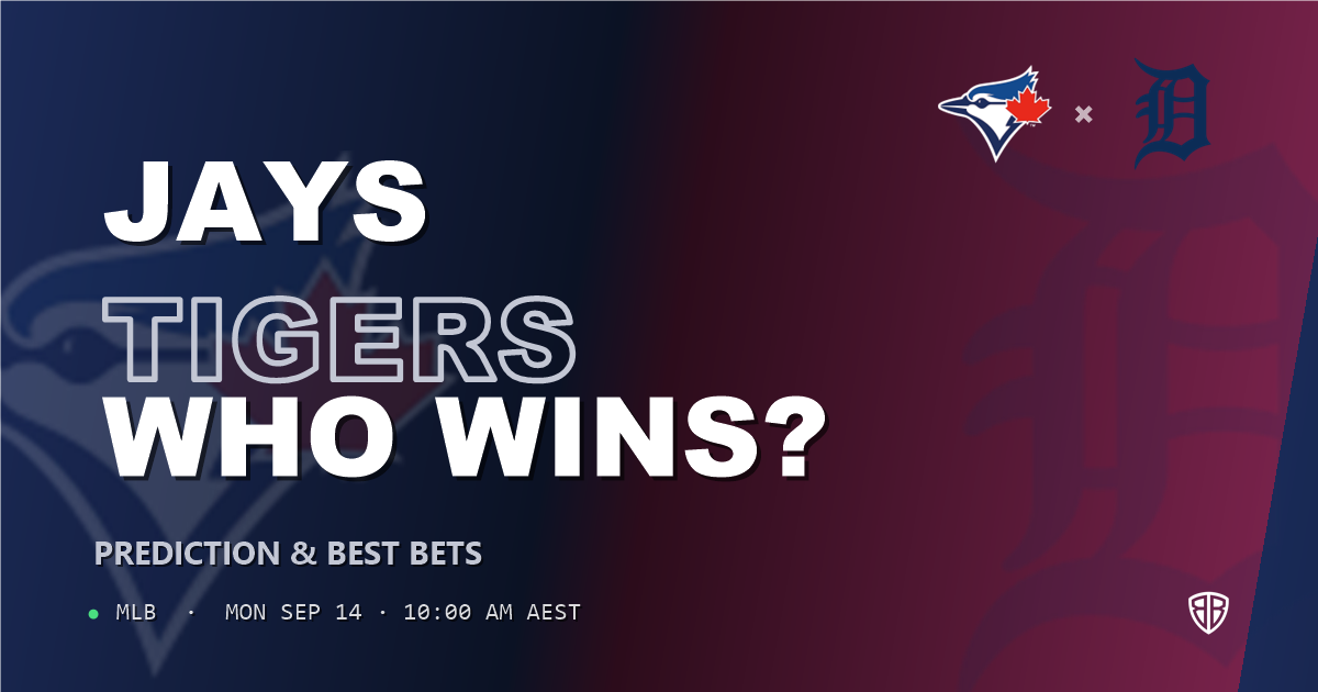 Toronto Blue Jays vs Detroit Tigers Prediction and Picks, September 15, 2026