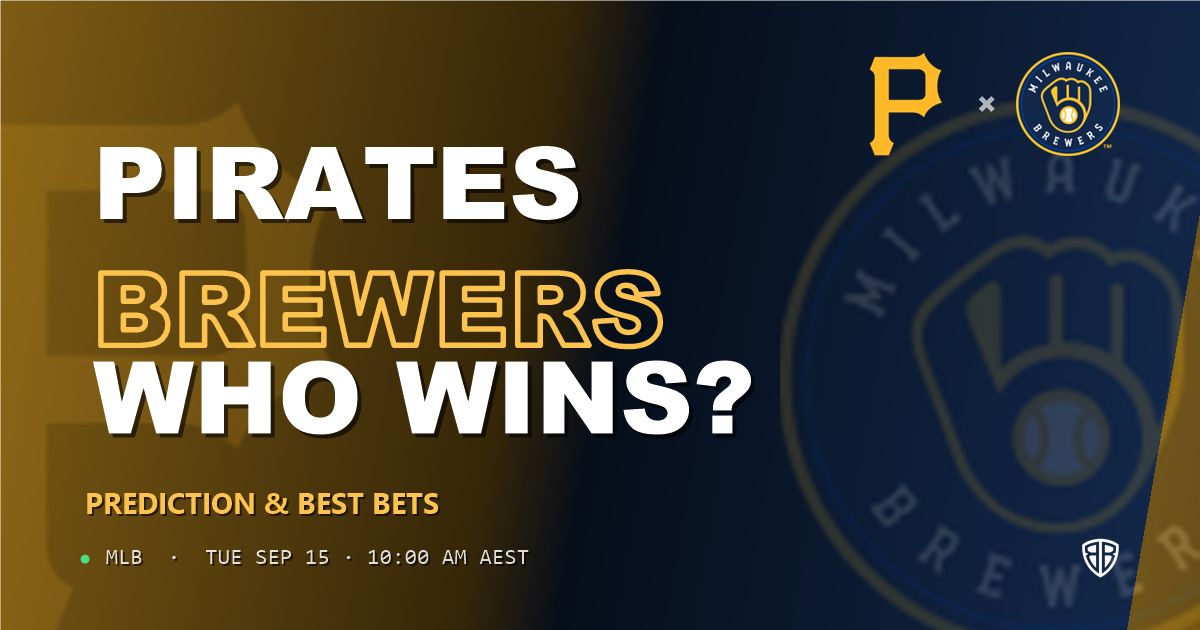Pittsburgh Pirates vs Milwaukee Brewers Prediction and Picks, September 16, 2026