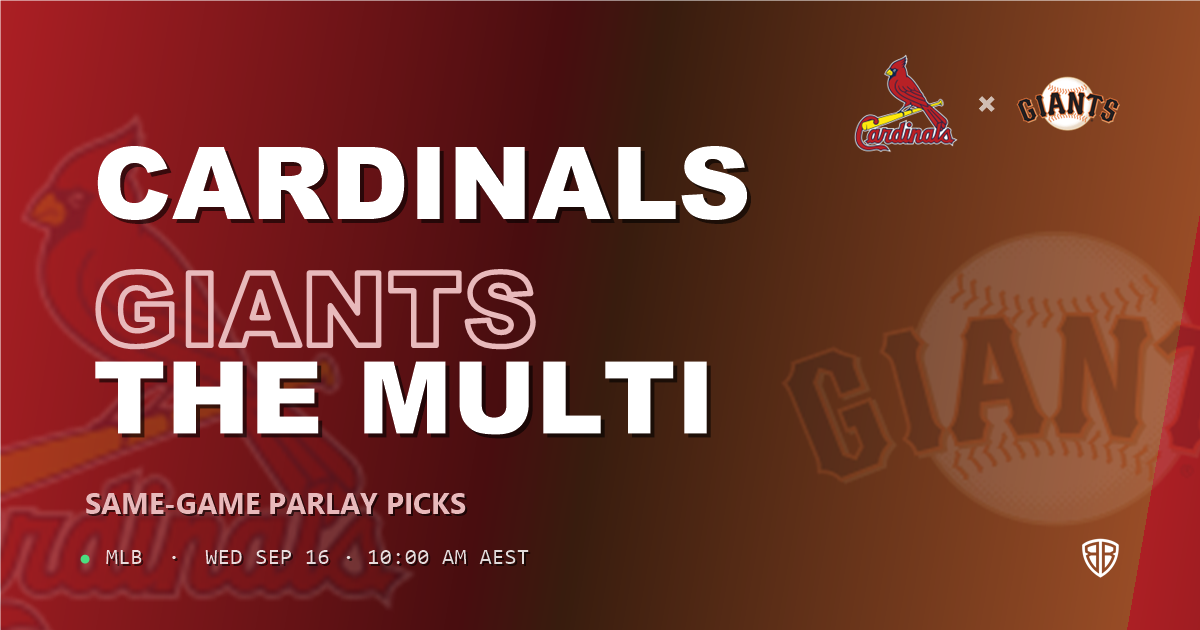 St. Louis Cardinals vs San Francisco Giants Prediction and Same Game Parlay picks, September 17, 2026