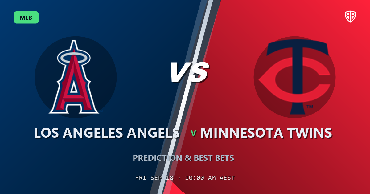 Los Angeles Angels vs Minnesota Twins Prediction and Picks, September 17, 2026