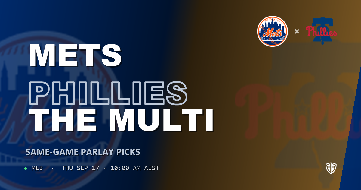 New York Mets vs Philadelphia Phillies Prediction and Same Game Parlay picks, September 18, 2026