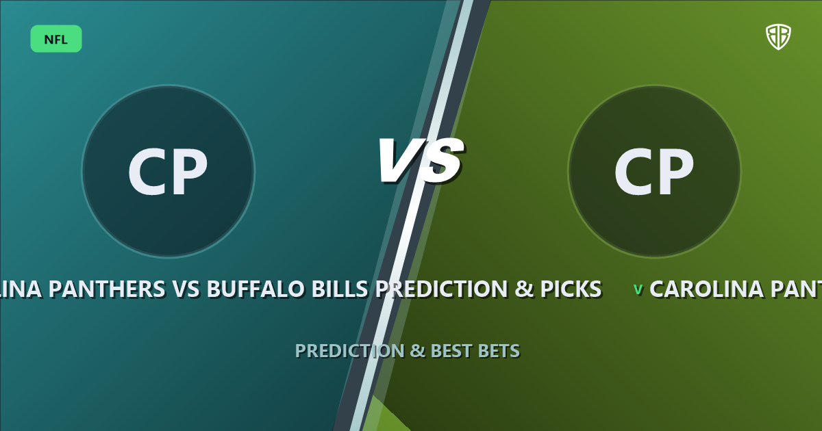 Carolina Panthers vs Buffalo Bills Prediction & Picks (Ja'Tavion Sanders Impact): Expert Betting Guide
