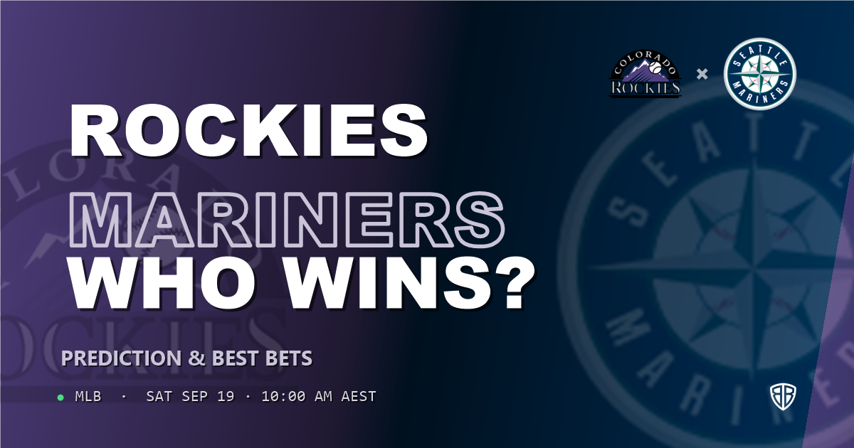 Colorado Rockies vs Seattle Mariners Prediction and Picks, September 18, 2026