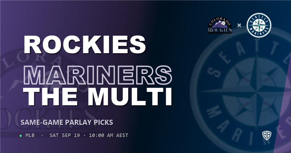 Colorado Rockies vs Seattle Mariners Prediction and Same Game Parlay picks, September 19, 2026