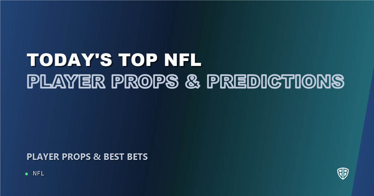 Today's Top NFL Player Props & Predictions, Tuesday 10/28 (JuJu Smith-Schuster Focus)