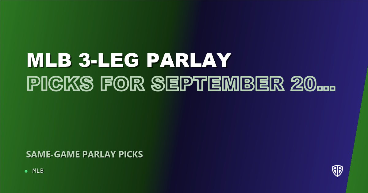 Tampa Bay Rays vs Boston Red Sox Prediction and Picks, September 20, 2026
