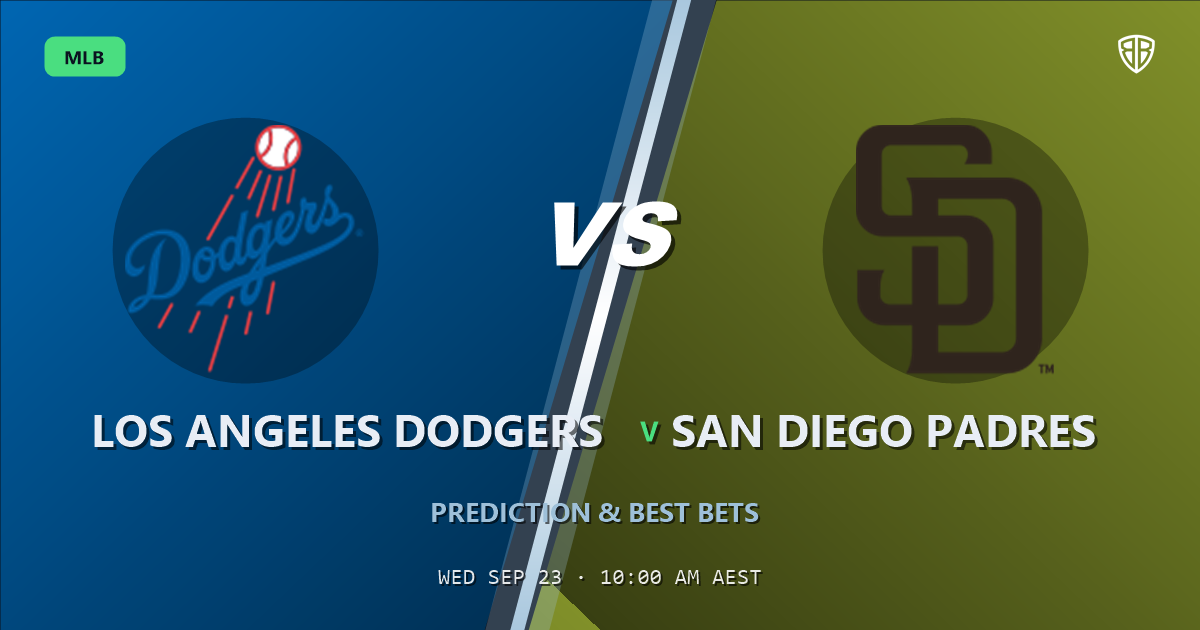 Los Angeles Dodgers vs San Diego Padres Prediction and Picks, September 22, 2026