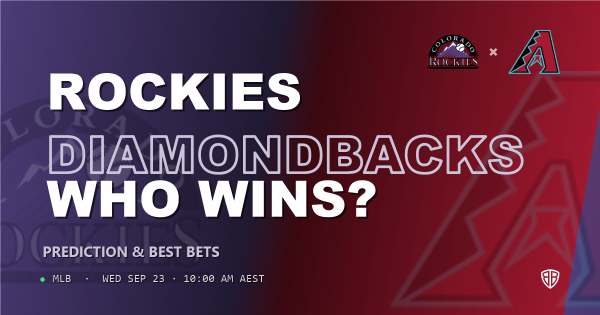 Colorado Rockies vs Arizona Diamondbacks Prediction and Picks, September 22, 2026