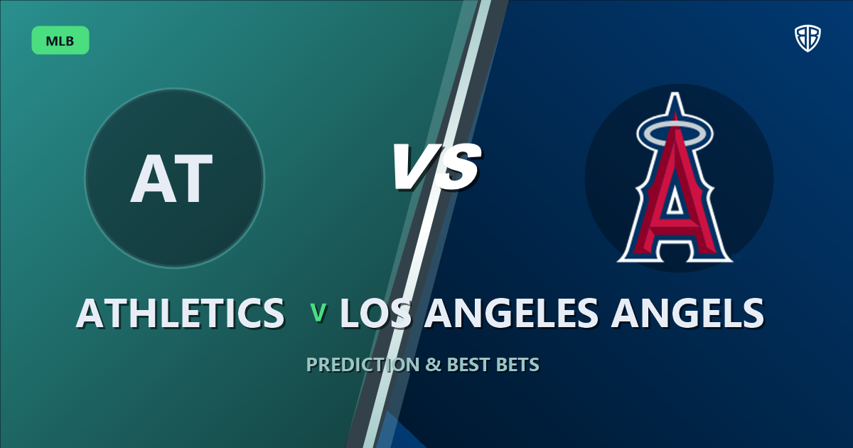 Athletics vs Los Angeles Angels Prediction and Picks, September 22, 2026