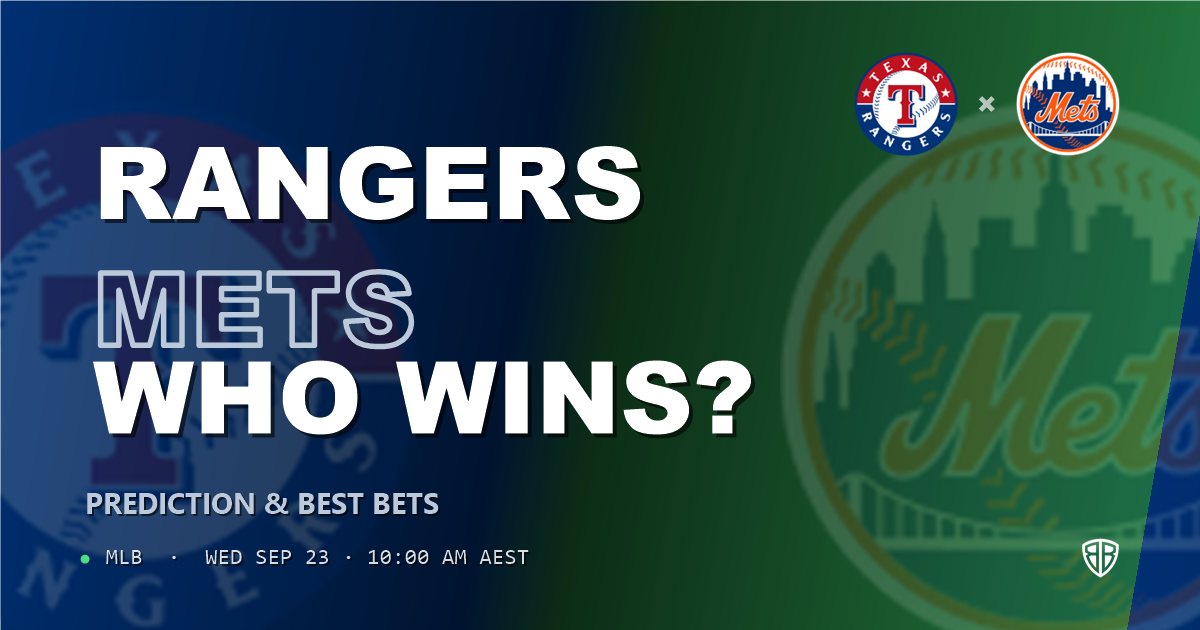Texas Rangers vs New York Mets Prediction and Picks, September 22, 2026