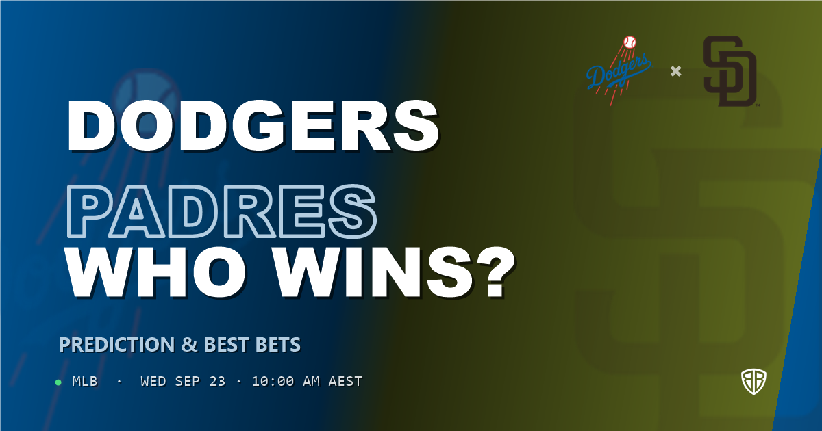 Los Angeles Dodgers vs San Diego Padres Prediction and Picks, September 23, 2026