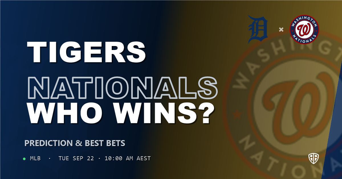 Detroit Tigers vs Washington Nationals Prediction and Picks, September 23, 2026