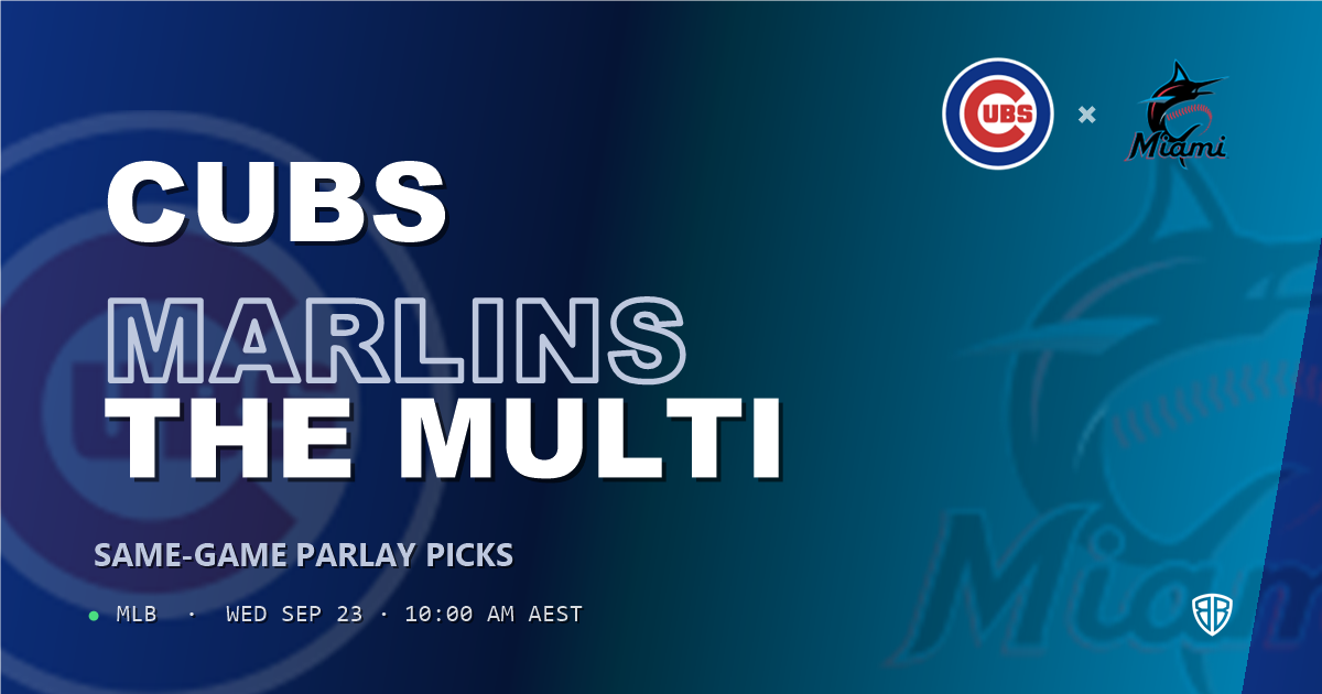Chicago Cubs vs Miami Marlins Prediction and Same Game Parlay picks, September 24, 2026