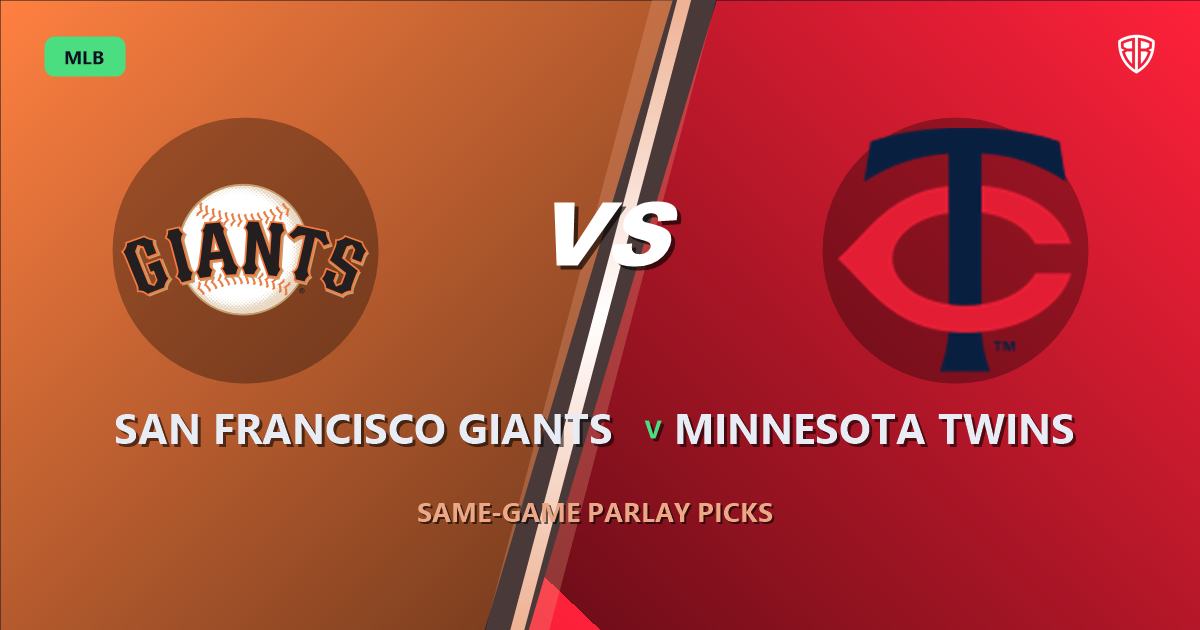 San Francisco Giants vs Minnesota Twins Prediction and Same Game Parlay picks, September 24, 2026