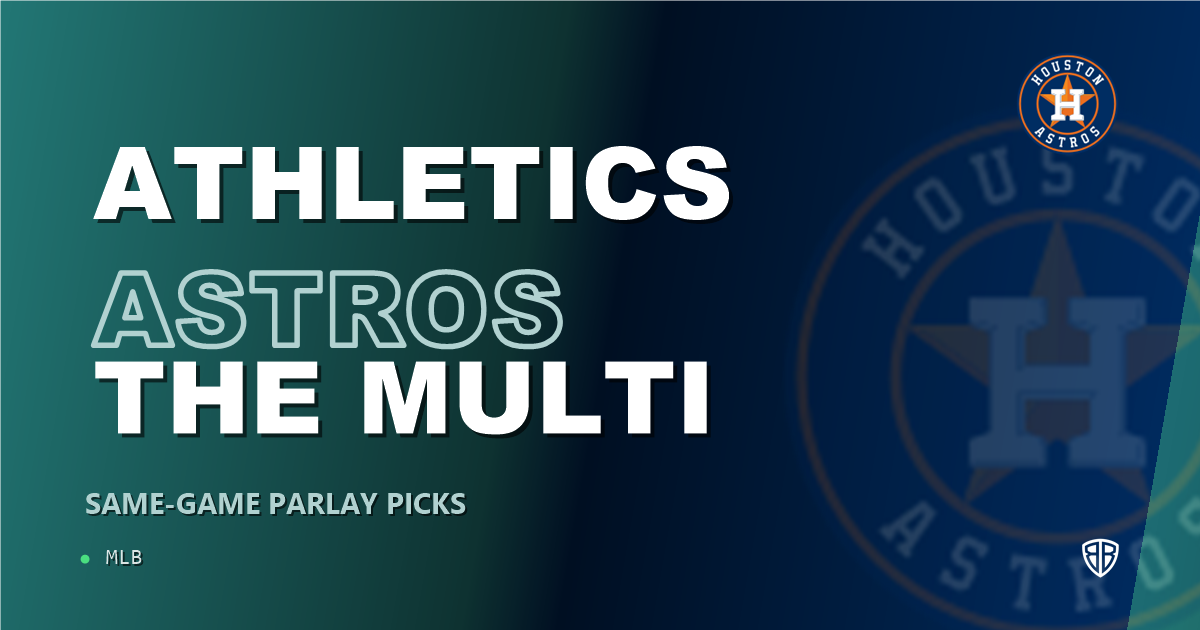 Athletics vs Houston Astros Prediction and Same Game Parlay picks, September 25, 2026