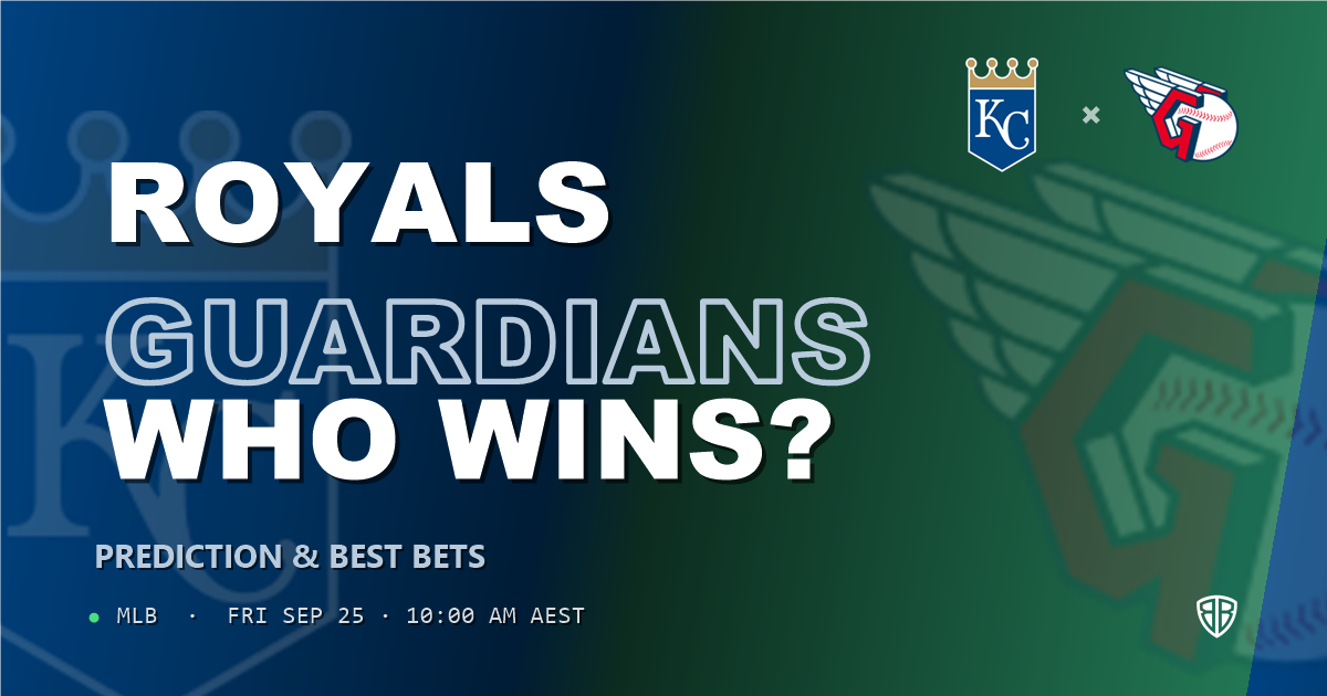 Kansas City Royals vs Cleveland Guardians Prediction and Picks, September 25, 2026