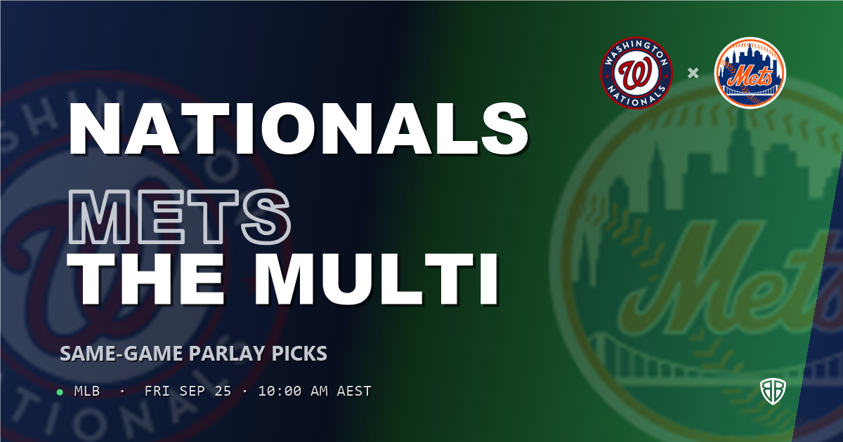 Washington Nationals vs New York Mets Prediction and Same Game Parlay picks, September 25, 2026