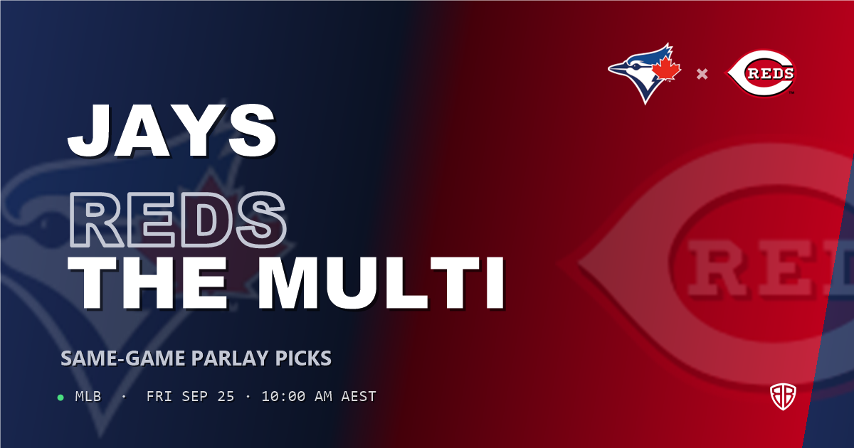Toronto Blue Jays vs Cincinnati Reds Prediction and Same Game Parlay picks, September 26, 2026