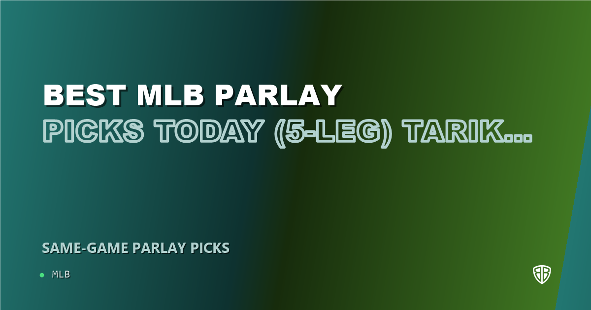 Best MLB Parlay Picks Today, Thursday 06/12 (5-Leg) Tarik Skubal Prop Focus: High Probability Baseball Plays
