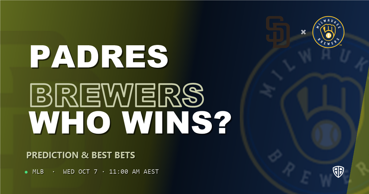 San Diego Padres vs Milwaukee Brewers Prediction and Picks, October 7, 2026