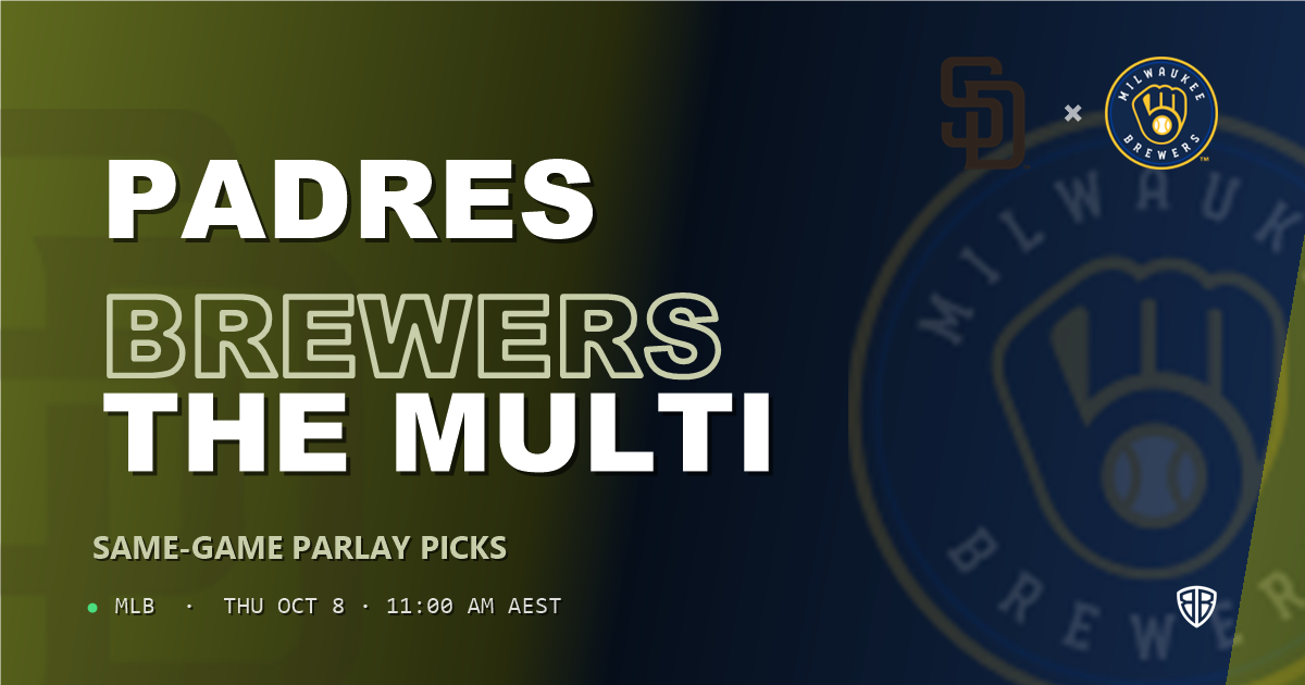 San Diego Padres vs Milwaukee Brewers Prediction and Same Game Parlay picks, October 8, 2026