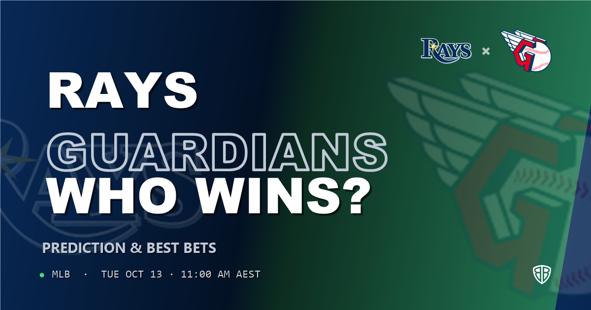 Tampa Bay Rays vs Cleveland Guardians Prediction and Picks, October 13, 2026