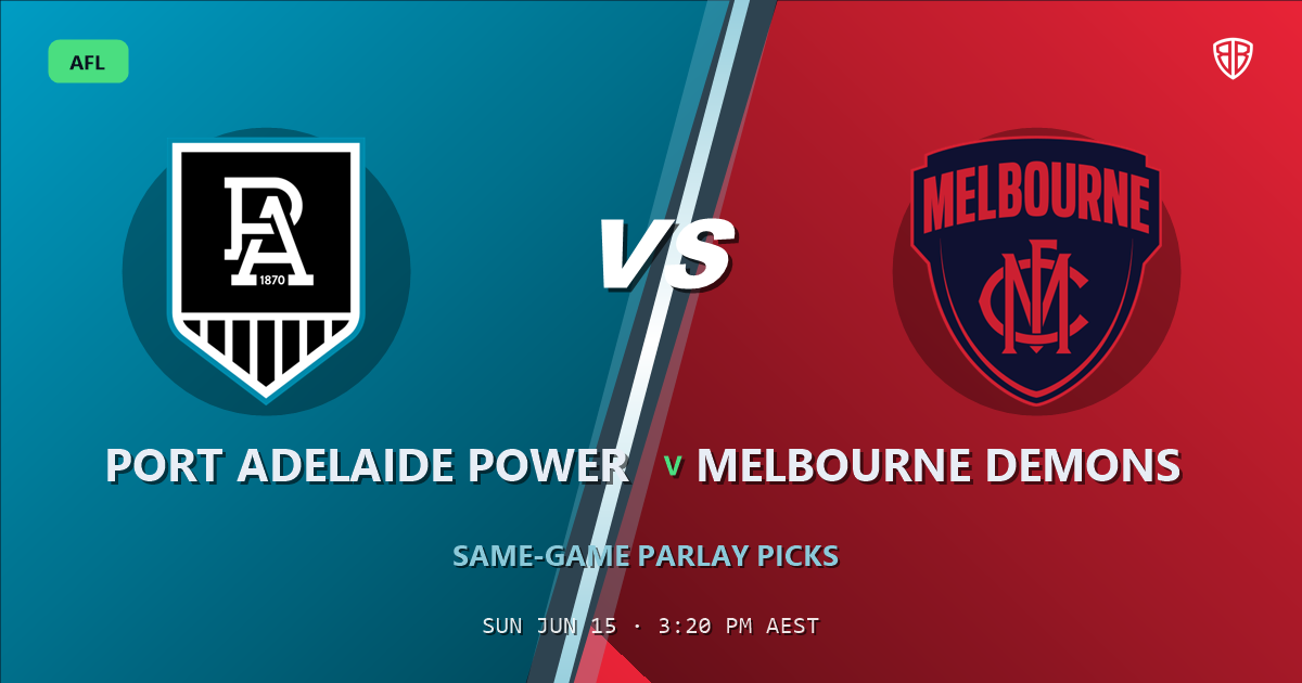 Port Adelaide Power vs Melbourne Demons Prediction & Same Game Multi picks Key Insights: Analytics Breakdown