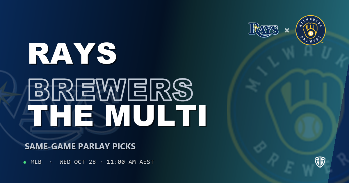 Tampa Bay Rays vs Milwaukee Brewers Prediction and Same Game Parlay picks, October 28, 2026