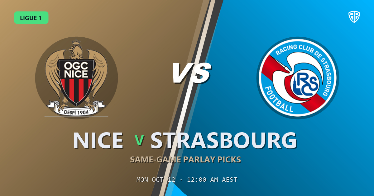 Nice vs Strasbourg Prediction & Same Game Parlay picks, October 11, 2026
