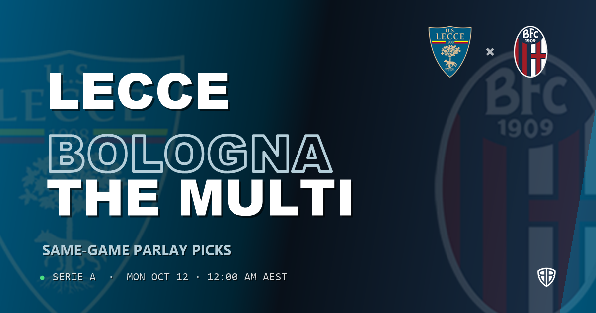 Lecce vs Bologna Prediction & Same Game Parlay picks, October 11, 2026
